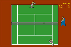 网球比赛小游戏