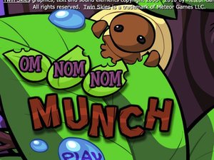 菜青虫啃树叶小游戏