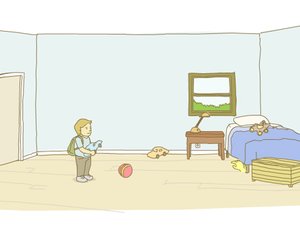 男孩的卧室小游戏