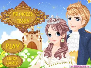 泰莎公主和王子小游戏