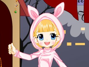 万圣节公主小游戏
