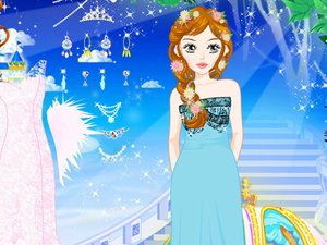 仙境花发美眉小游戏