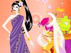 妖艳印度舞娘小游戏