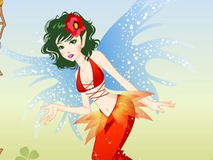 蝴蝶翅膀仙子小游戏