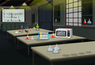 化学实验室逃离小游戏