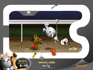 可怜出气兔小游戏