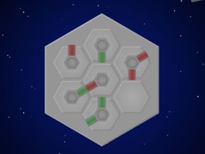 彩色光线对接小游戏