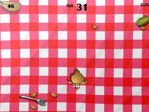 火鸡抢食物小游戏