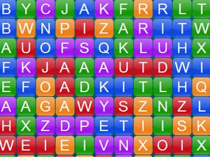 横竖是找单词小游戏