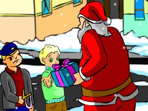 圣诞老人送礼物2小游戏