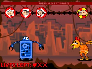 波波剪刀手小游戏