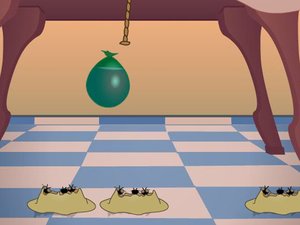 防止蚂蚁偷吃小游戏
