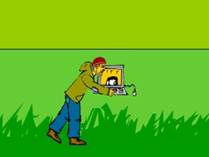 把电脑丢掉吧小游戏