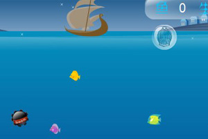 深海能量捕鱼中文版小游戏