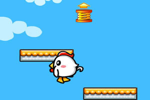 小鸡跳跳小游戏