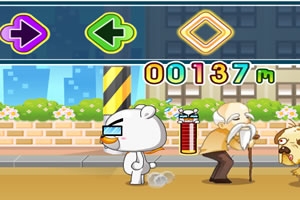 小熊狂奔小游戏