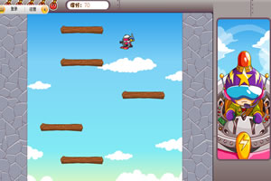 奇想咕噜团勇闯千层跳小游戏