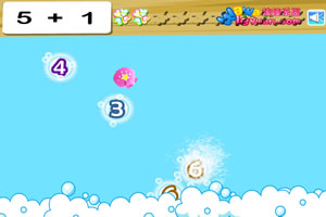 冰冻泡泡小游戏