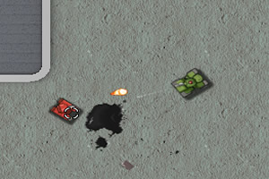 坦克升级战无敌版小游戏