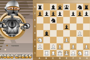 机器人国际象棋小游戏
