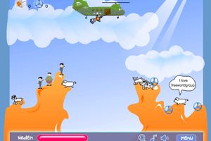 恐龙大营救小游戏