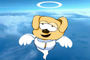 狗狗上云梯小游戏