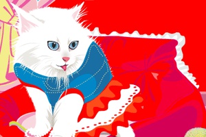可爱的波斯猫小游戏