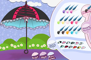 雨伞设计小游戏
