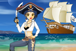 海盗美眉小游戏