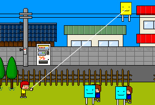 野外风筝小游戏