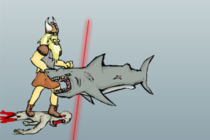猎杀鲨鱼小游戏