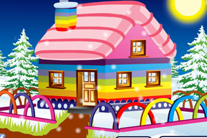 浪漫五彩屋小游戏