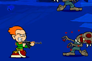 疯狂僵尸小游戏