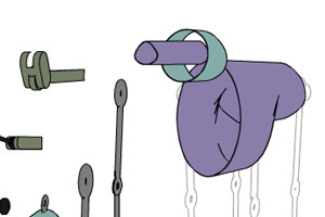 拼装机器狗小游戏