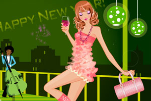 庆祝新年小游戏