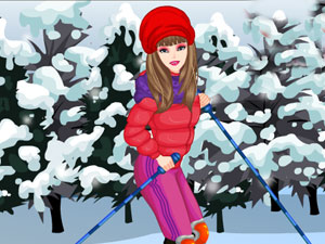 艾玛和滑雪者们小游戏