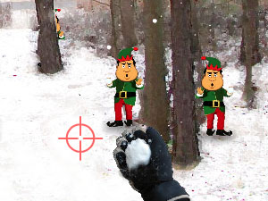 狂砸圣诞小人小游戏