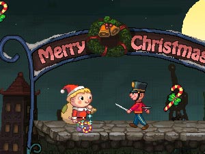 小小圣诞老人小游戏