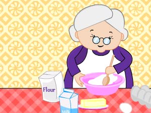 老奶奶做饭小游戏