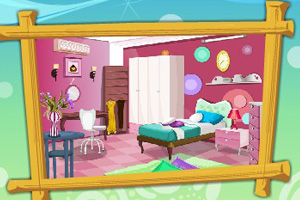 布置新卧室小游戏