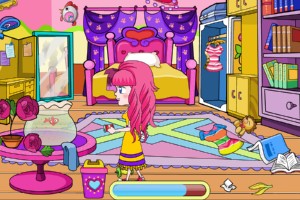 小可爱收拾房间小游戏