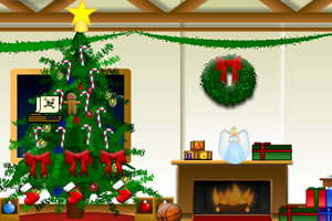 布置圣诞会场小游戏