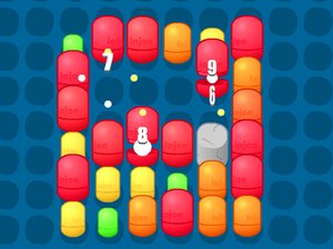 挤爆胶囊小游戏