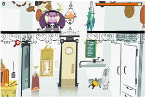 酷酷跳跳吃食物小游戏