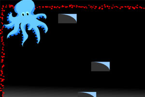 章鱼玩跳跳小游戏