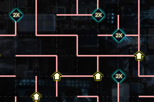 电子导向迷宫小游戏