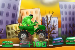 绿巨人暴力卡车小游戏