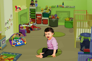 孩子房间的玩具小游戏