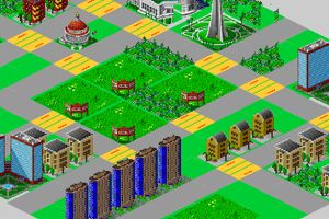 做模拟城市交通警小游戏