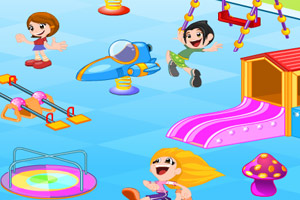 布置游乐空场小游戏